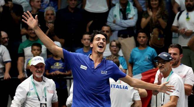 Coppa Davis, dal buio alla luce: l’Italia vince con la Svezia e stacca il pass per Malaga