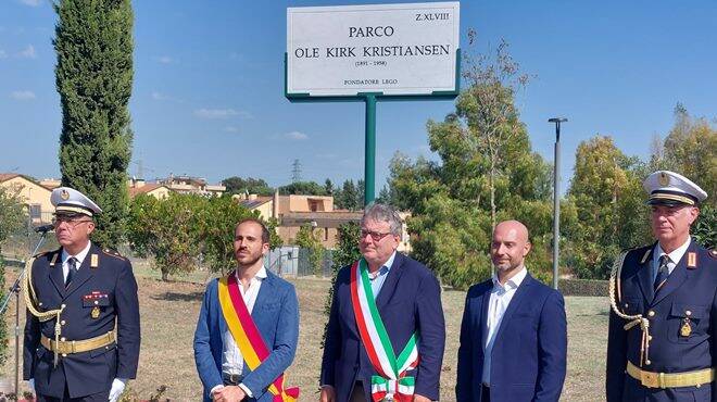 Roma, intitolato un parco pubblico al fondatore della Lego Ole Kirk Kristiansen