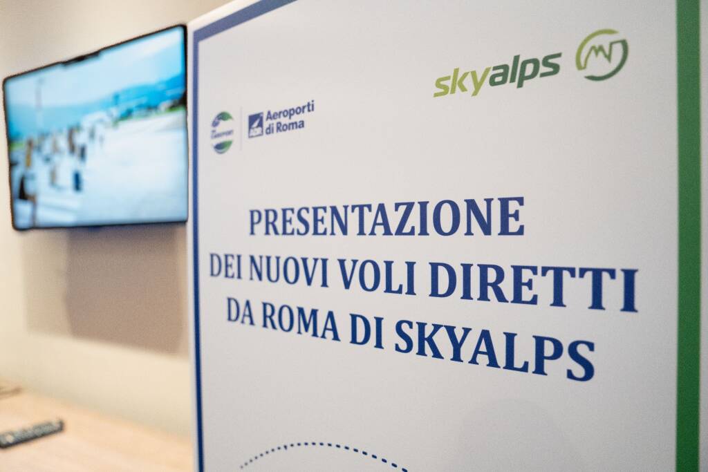 Roma e Verona più vicine: dall’aeroporto di Fiumicino decolla il nuovo volo SkyAlps