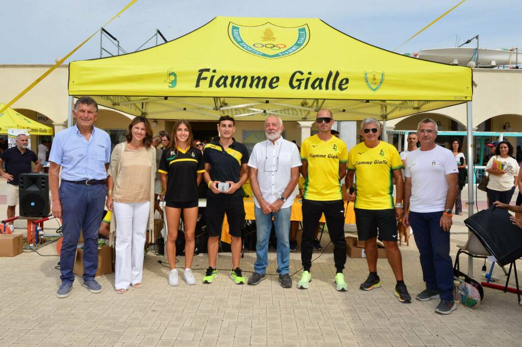 SPORTCITY DAY FIAMME GIALLE FOTO MARCHITTO FIAMME GIALLE