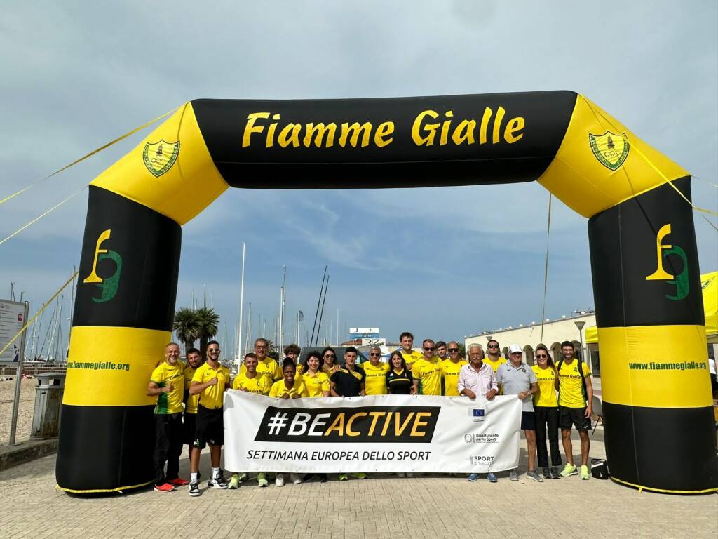 Sportcity Day: le Fiamme Gialle promuovono lo sport a Ostia, Sabaudia e Predazzo