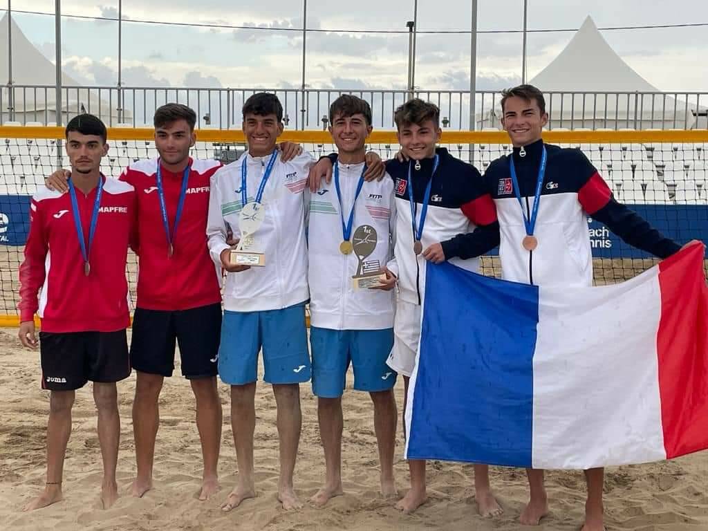 Beach Tennis, il giovane fiumicinese Tristano Frattolillo è campione europeo