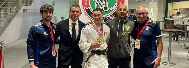 Grand Slam di Judo, ad Abu Dhabi Alice Bellandi conquista uno splendido oro