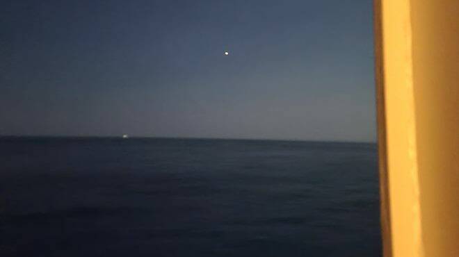 Avvistamento in mare sulla rotta per Civitavecchia: Ufo o Giove?