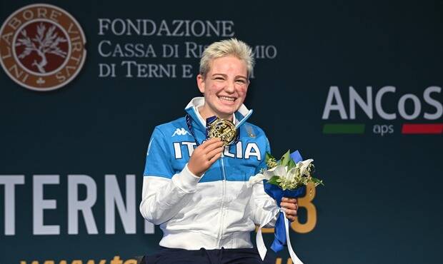 Scherma Paralimpica a Terni, Bebe Vio è campionessa mondiale nel fioretto