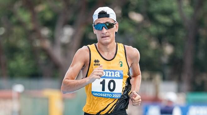 Atletica Fiamme Gialle, Giampaolo è oro italiano juniores nella 20 km di marcia