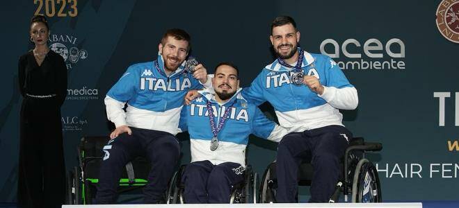 Scherma Paralimpica, Giordan è argento mondiale nella sciabola a squadre
