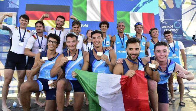 Mondiali di Coastal Rowing, l’Italia vince un oro e un bronzo a Barletta