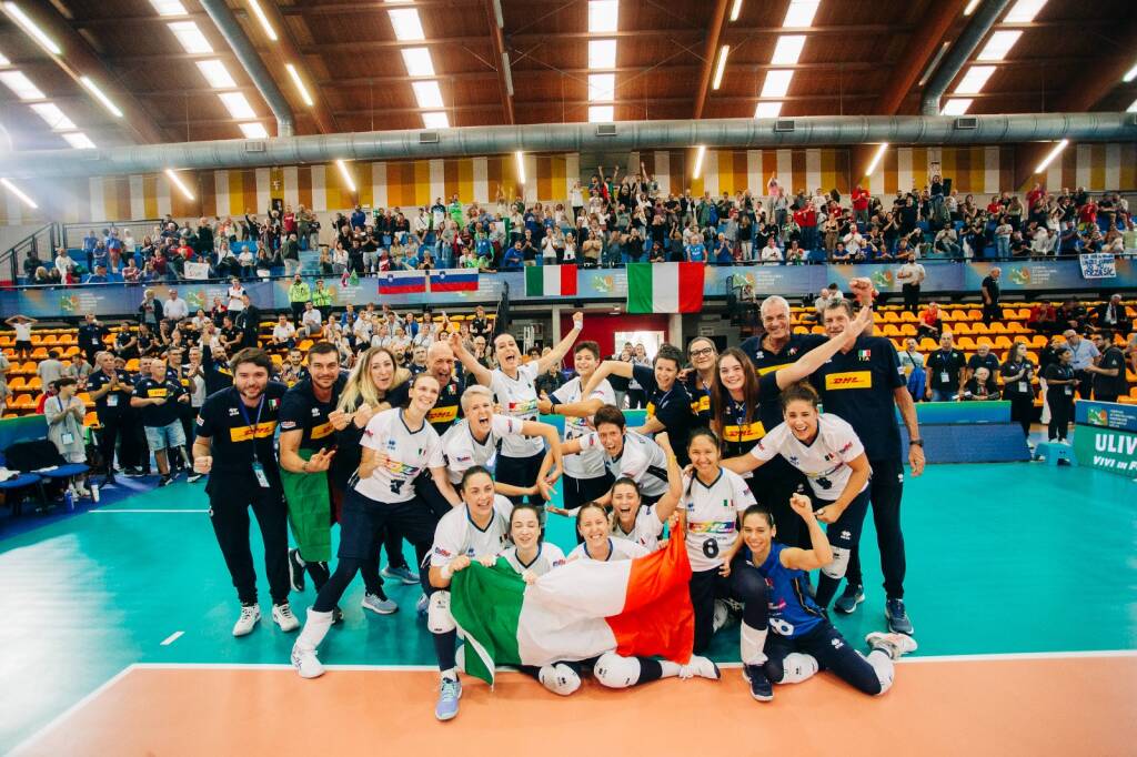 Europei di Sitting Volley Femminile, l’Italia è campione ed è la prima volta nella storia