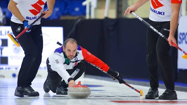 Curling, al Kioti National l’Italia Maschile vola in semifinale: superati gli Usa