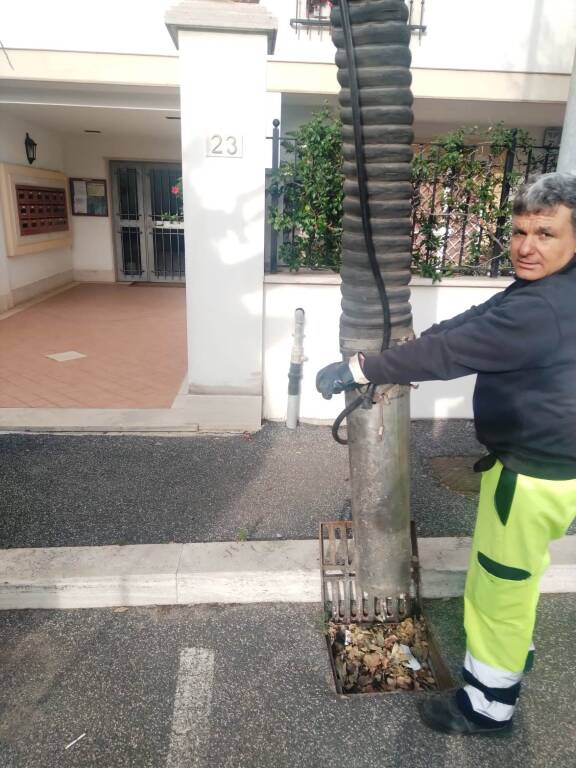 Santa Marinella, al via la pulizia di tombini e caditoie