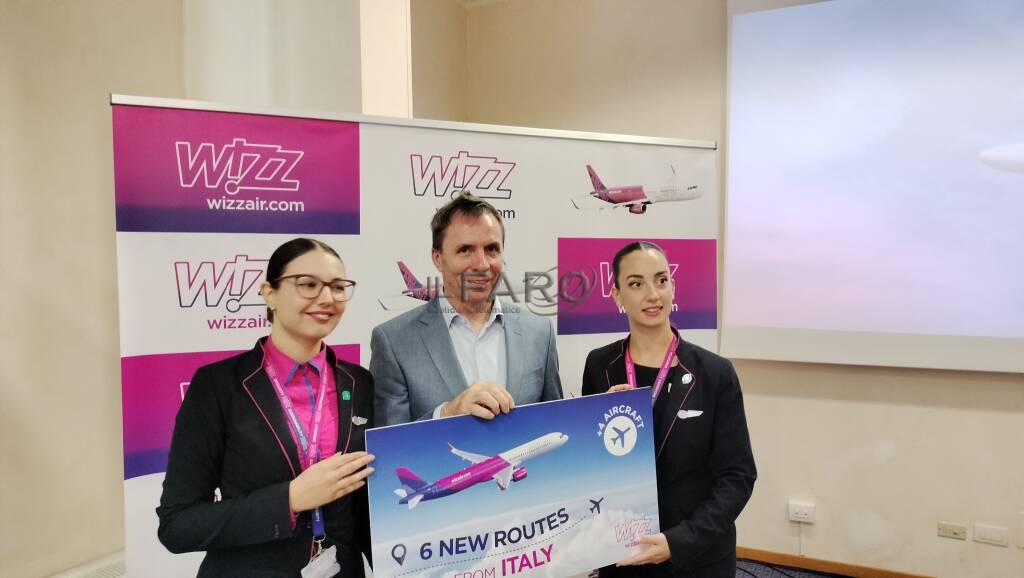 Wizz Air, in arrivo aerei e nuove rotte dall’Italia: programma al via dall’estate 2024