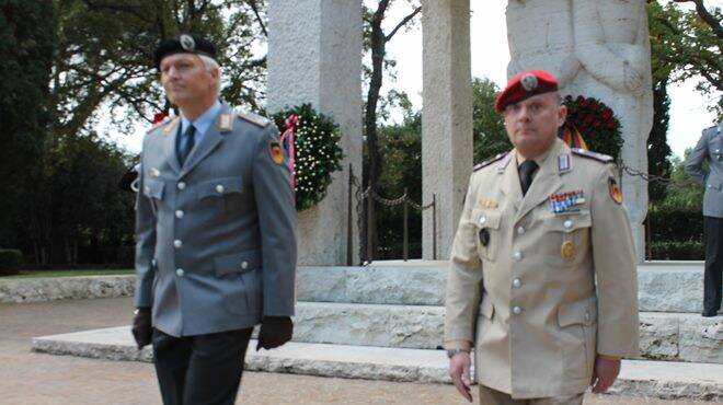 Pomezia, al cimitero militare tedesco l'annuale commemorazione dei militari caduti in Italia