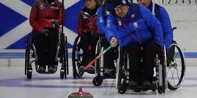 Mondiali Gruppo B di Wheelchair Curling, l’Italia vola in semifinale: battuta l’Inghilterra