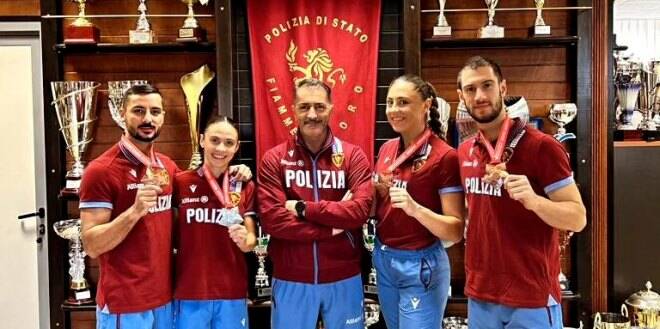 Fiamme Oro Karate, gli Azzurri vincono 5 medaglie mondiali: un altro successo in bacheca