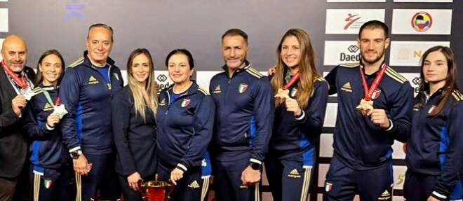 Fiamme Oro Karate, gli Azzurri vincono 5 medaglie mondiali: un altro successo in bacheca