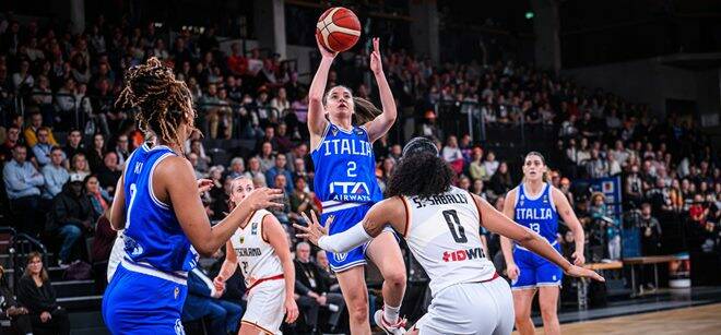 Qualificazione Europei di Basket Femminile, Italia cuore e carattere: battuta la Germania