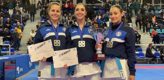 Coppa Europa Wadokai di Karate, l’Italia della Fiam colleziona otto medaglie