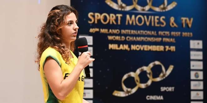 Sport & Movie Tv, Ambra Sabatini protagonista con la sua storia sportiva e di vita