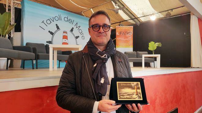 Premio Il Faro d'oro a Marco Maurelli