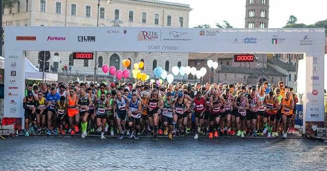 Rome 21K, previsti oltre 2500 runners per la gara del 19 novembre