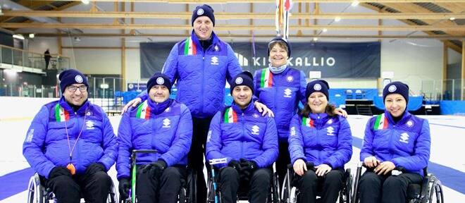 Mondiali Gruppo B di Wheelchair Curling, una splendida Italia conquista il bronzo