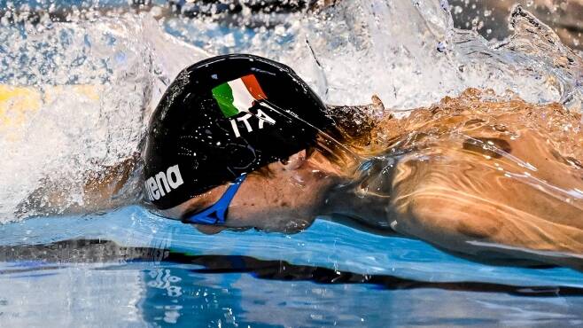 Europei di Nuoto in Corta, Miressi lotta come un leone in finale: è argento nei 100 stile