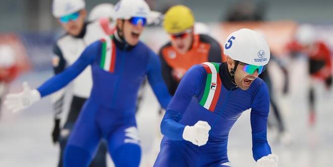 Pista Lunga, Giovannini trionfa nella Mass Start: è seconda vittoria in stagione