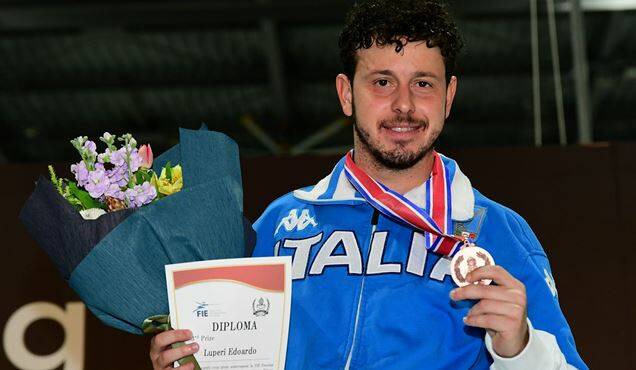 Coppa del Mondo di Scherma, Luperi è bronzo nel fioretto maschile