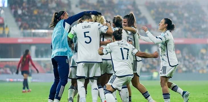 Uefa Nations League di Calcio Femminile, Soncin: “Con la Spagna un risultato storico”