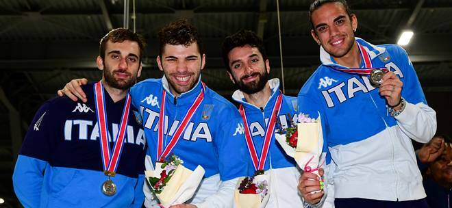 Coppa del Mondo di Fioretto Maschile, l’Italia è argento: arrivano punti olimpici