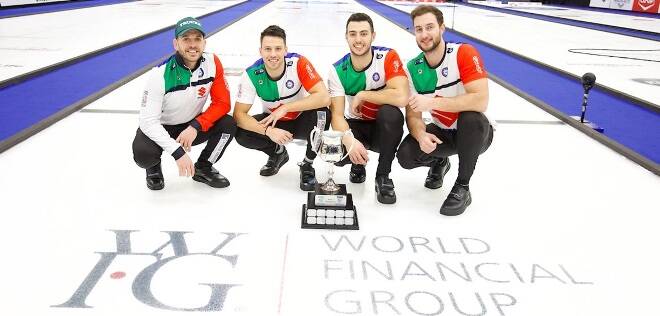 WFG Masters di Curling, l’Italia Maschile trionfa in Canada: il sogno è realtà