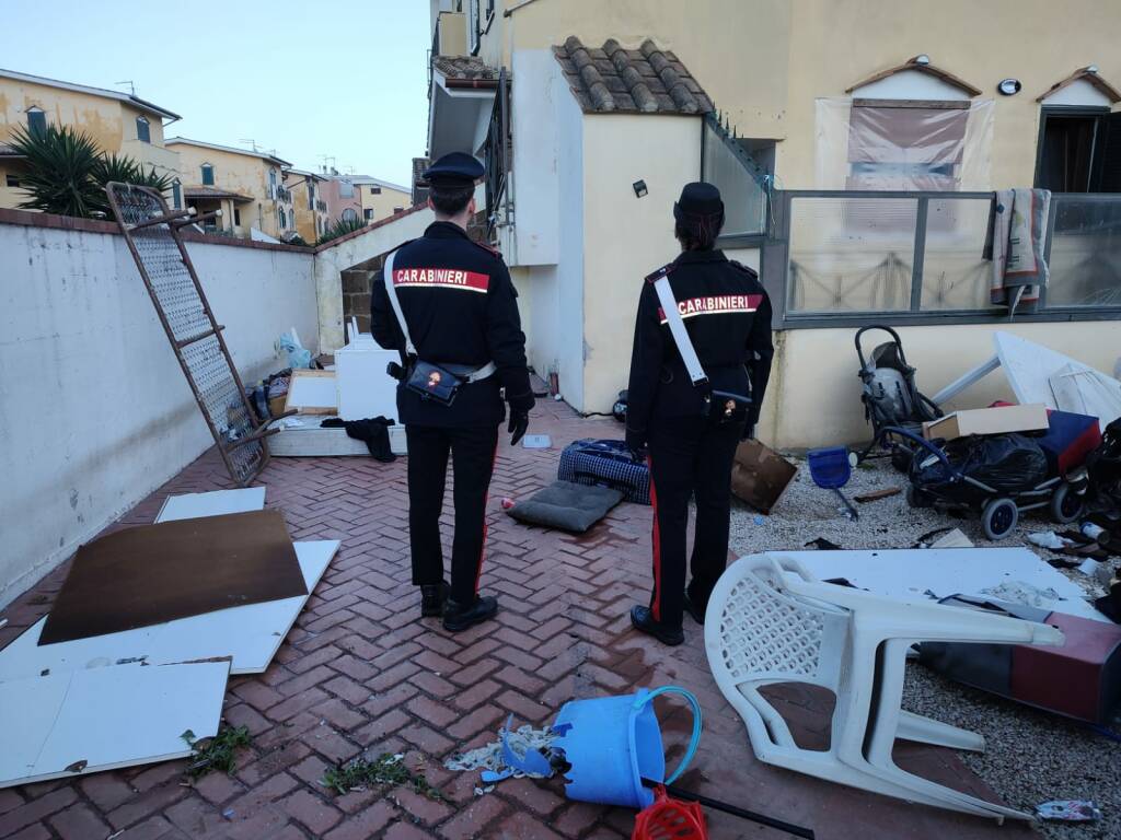Nettuno, “liberata” dai carabinieri villetta occupata abusivamente