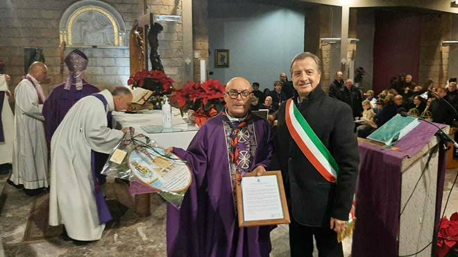  Santa Marinella ha celebrato i primi 50 anni di sacerdozio di Don Salvatore Rizzo,