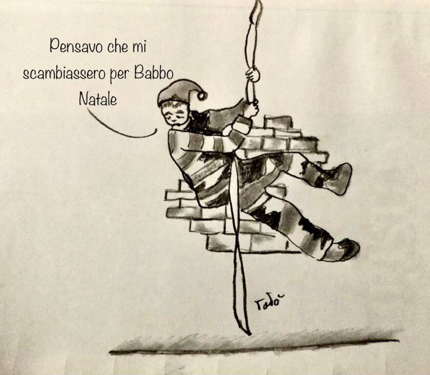 vignetta Battaglia acrobata