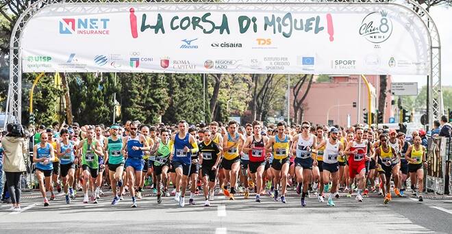 Corsa di Miguel 2024, oltre 10.000 gli iscritti: il 21 gennaio tutta Roma di corsa