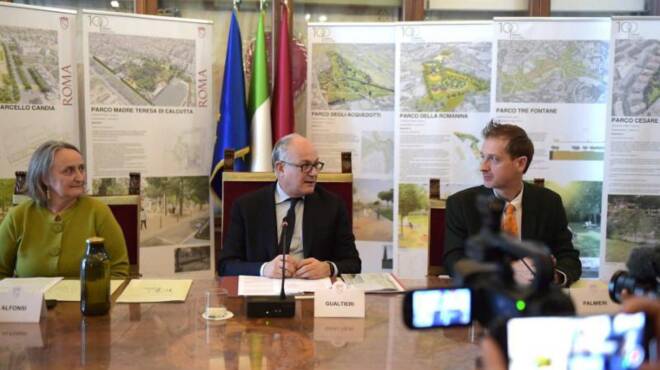 “100 Parchi per Roma”, il masterplan che recupera e qualifica i parchi della Capitale