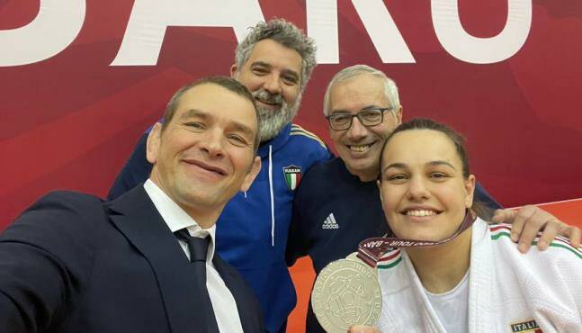 Judo, al Grand Slam di Baku è favola Tavano: l’Azzurra vola alle Olimpiadi