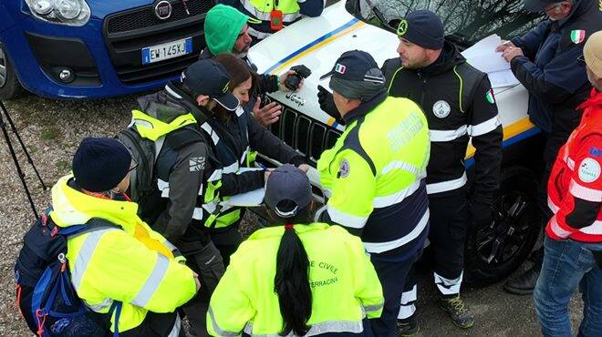 Terracina, soccorso a 4 persone disperse: l’esercitazione della Protezione Civile