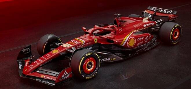 Presentata la nuova Ferrari SF-24, Leclerc: “Torniamo a vincere”