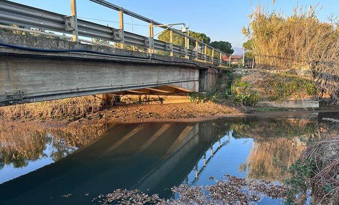 Fiume Ufente in secca l’allarme delle guardie ittiche Fipsas