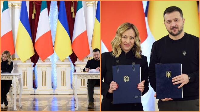 Italia-Ucraina: firmato l’accordo di cooperazione sulla sicurezza – VIDEO