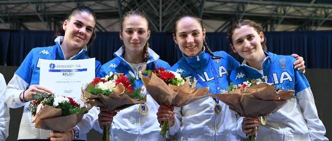 Europei Giovanili di Scherma, l’Italia sale a 9 medaglie: oro e argento dagli Under 17