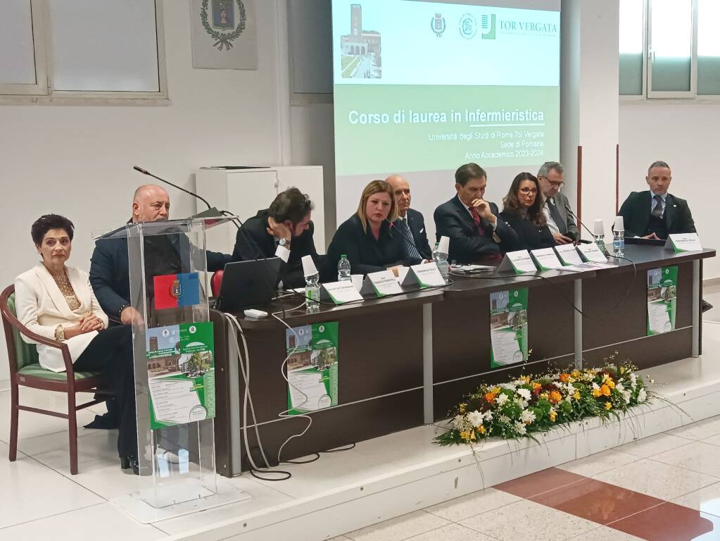 Università Tor Vergata a Pomezia, inaugurato l’Anno Accademico di Infermieristica