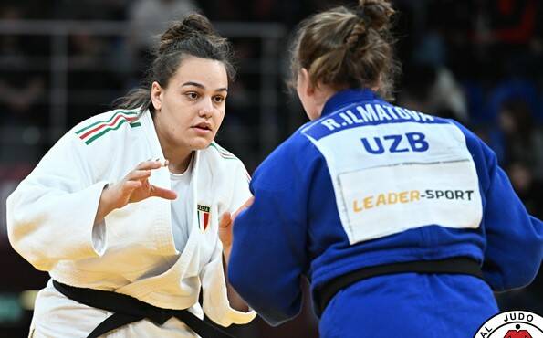 Prova di maturità per Asya Tavano a Tbilisi: la judoka azzurra conquista il bronzo