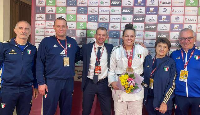 Prova di maturità per Asya Tavano a Tbilisi: la judoka azzurra conquista il bronzo