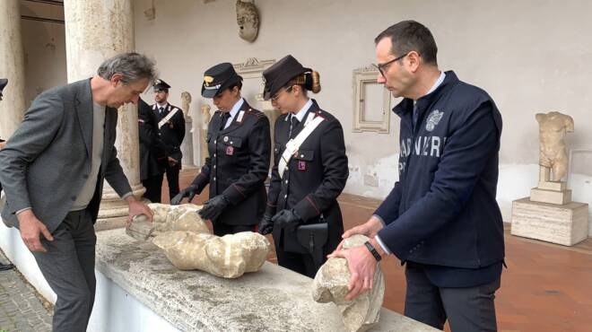 Roma, nuova vita per dei reperti confiscati: saranno esposti al museo nazionale romano