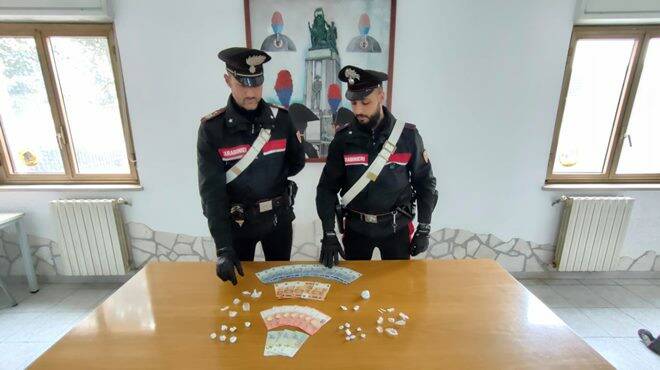 Droga carabinieri Pomezia