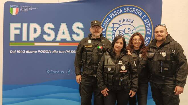 Le Guardie Ittiche Fipsas di Latina protagoniste al Salone Internazionale della Pesca Sportiva
