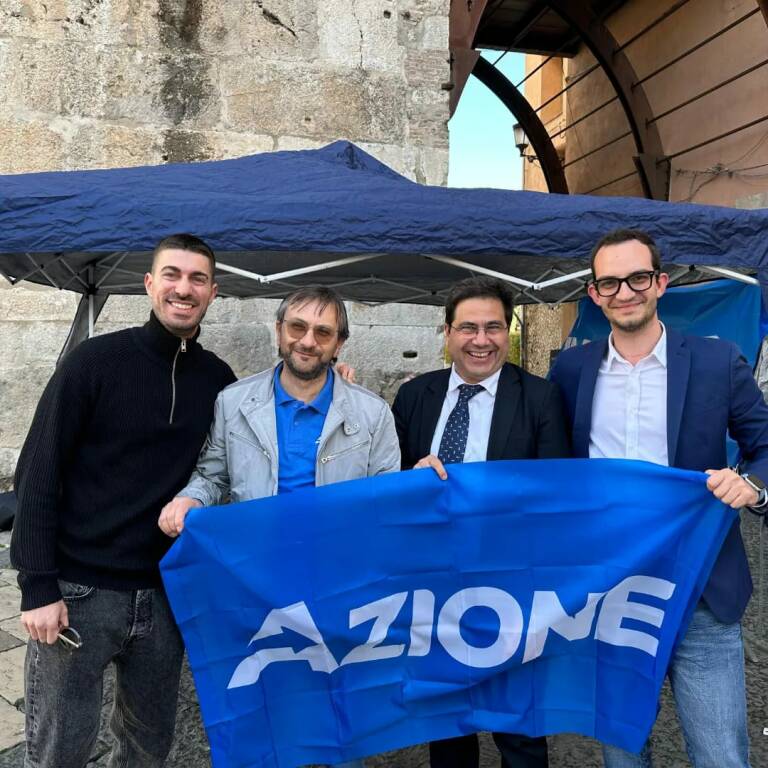 Fondi in Azione in piazza con Alessio D’Amato